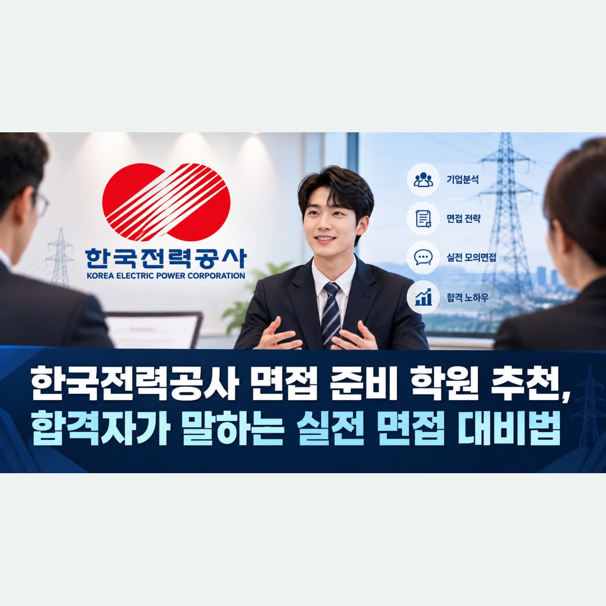 한국전력공사 면접 준비 학원 추천, 합격자가 말하는 실전 면접 대비법