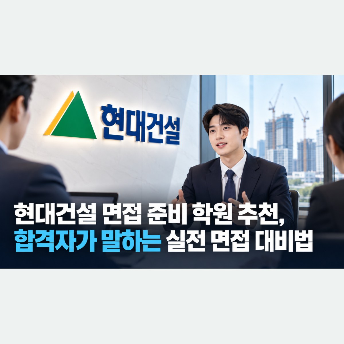 현대건설 면접 준비 학원 추천, 합격자가 말하는 실전 면접 대비법