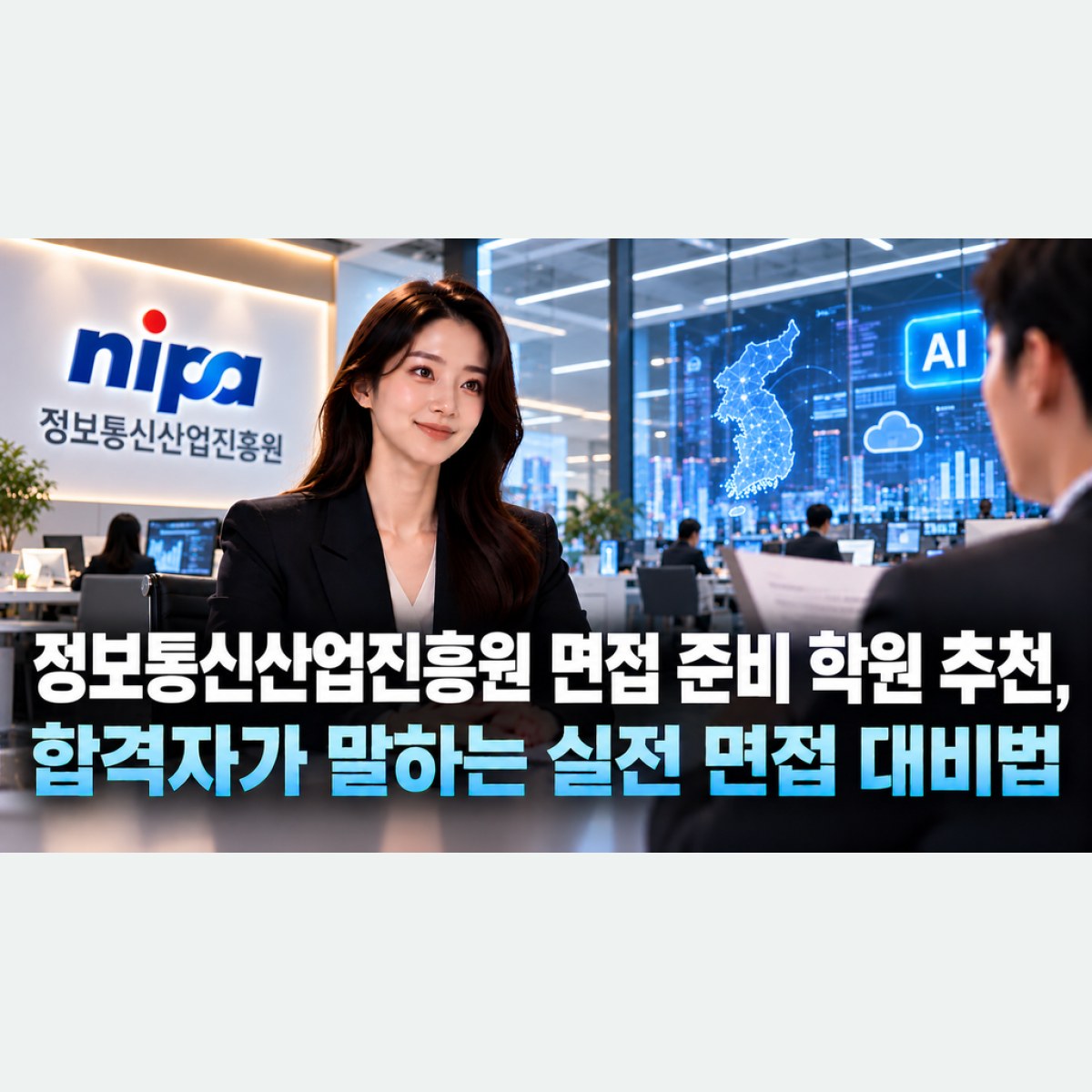 정보통신산업진흥원 면접 준비 학원 추천, 합격자가 말하는 실전 면접 대비법