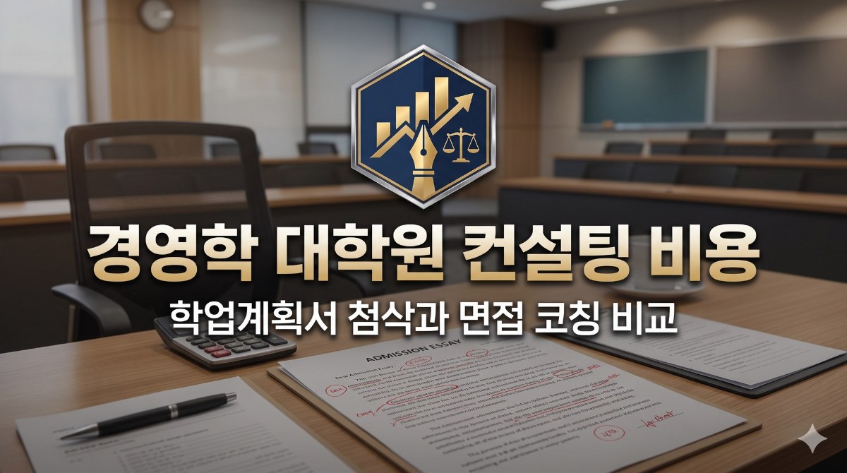 경영학 대학원 준비 교육 비교표