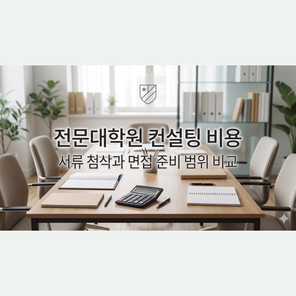 전문대학원 컨설팅 비용, 서류 첨삭과 면접 준비 범위 비교