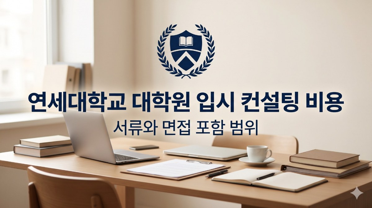 대학원 입시 컨설팅 비용 핵심 체크 포인트 인포그래픽