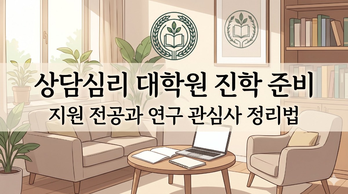 대학원 진학 핵심 체크 포인트 인포그래픽