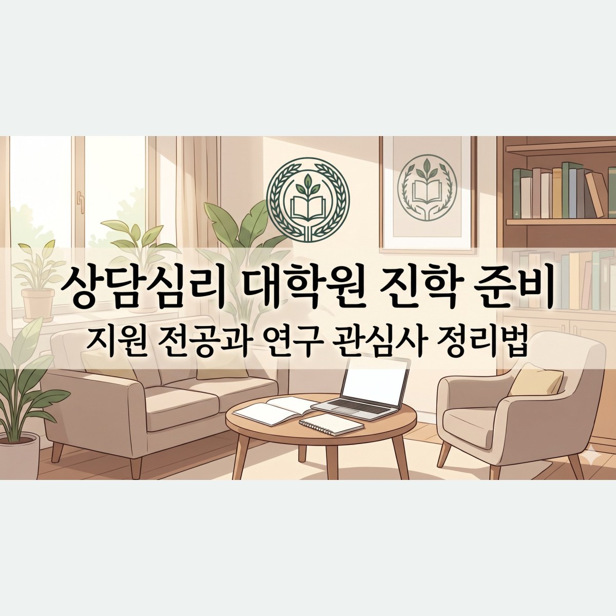 상담심리 대학원 진학 준비, 지원 전공과 연구 관심사 정리법