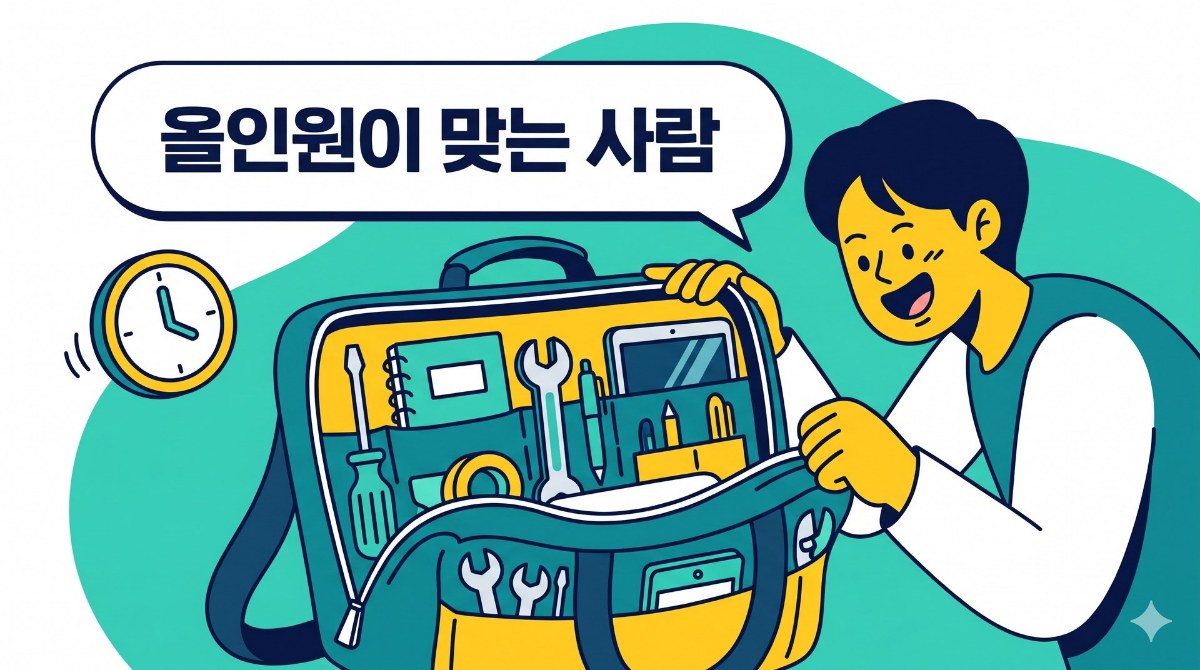 대학원 올인원 컨설팅 핵심 기준 인포그래픽