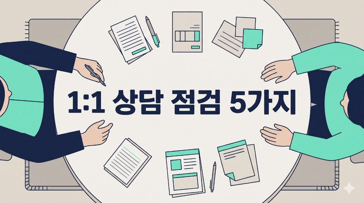 대학원 진학 상담 핵심 기준 인포그래픽
