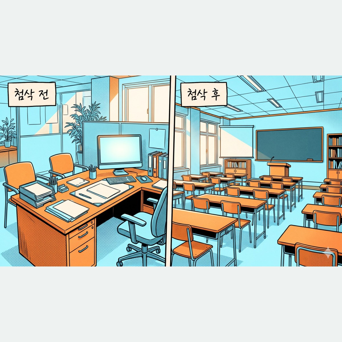 민원 업무 경험을 지원 목적으로, 행정대학원 학업계획서 첨삭 전후 비교