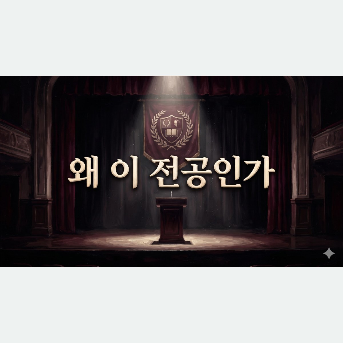 왜 이 전공인가라는 질문에 막힌다면, 고려대학교 대학원 면접 컨설팅 답변 훈련