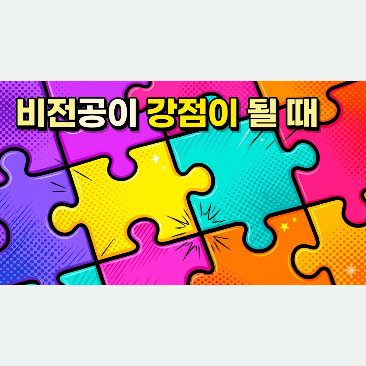 비전공이 오히려 강점이 되는 경우, 전공 변경 지원자 대학원 입시 준비 핵심 전략