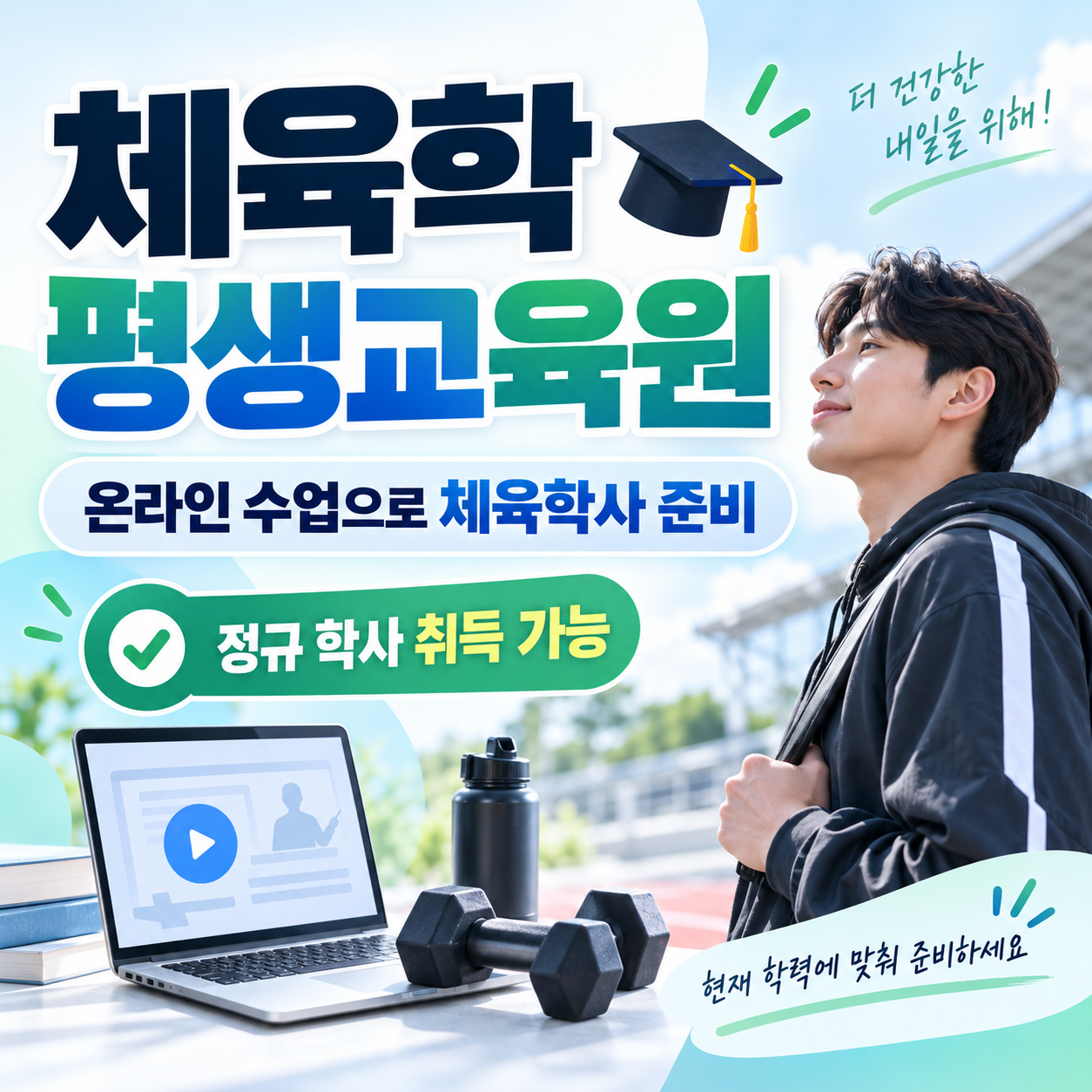체육학 평생교육원 온라인 수업으로 체육학사 준비하는 방법
