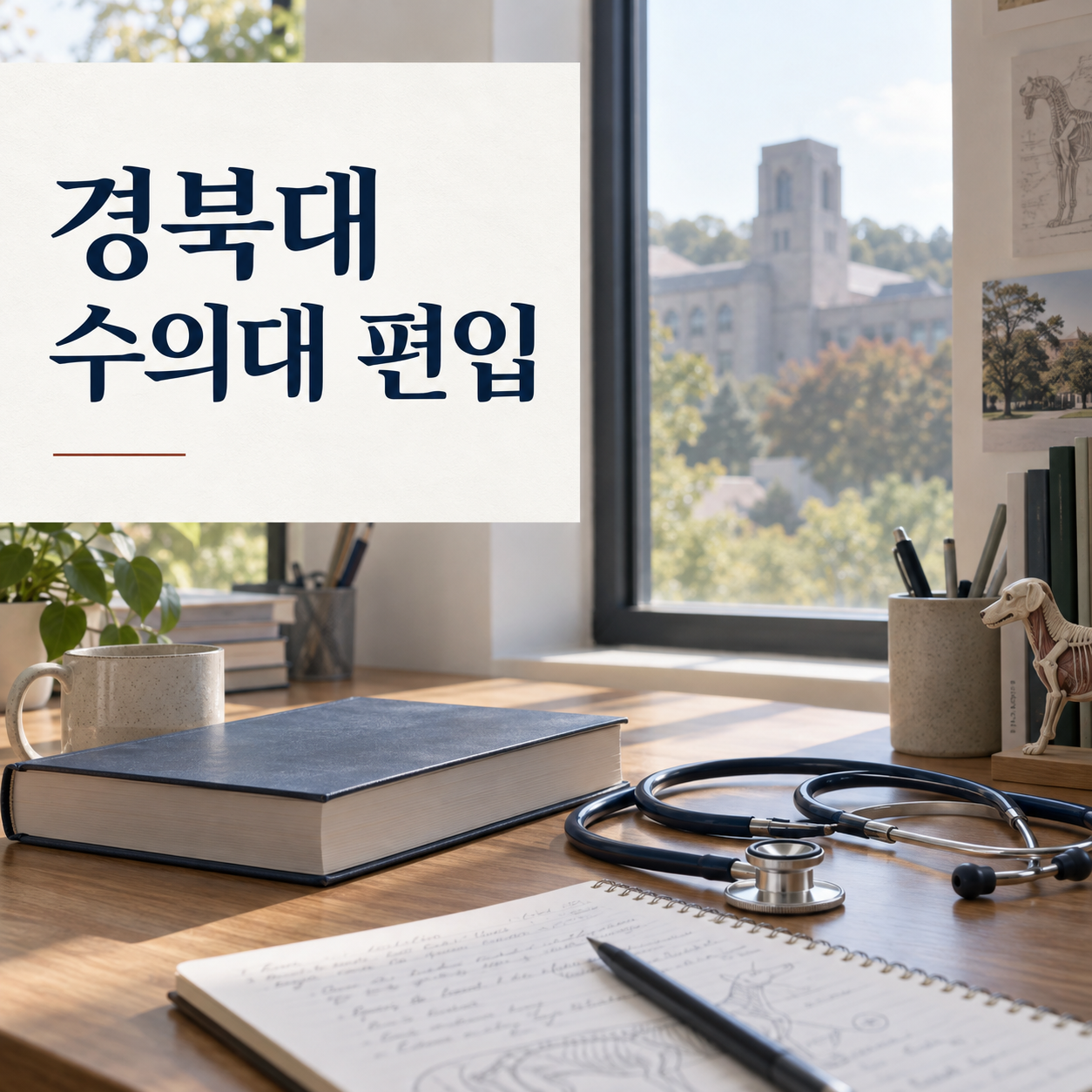 경북대 수의대 편입 지원자격, 고졸이라면 어떻게 준비할까?