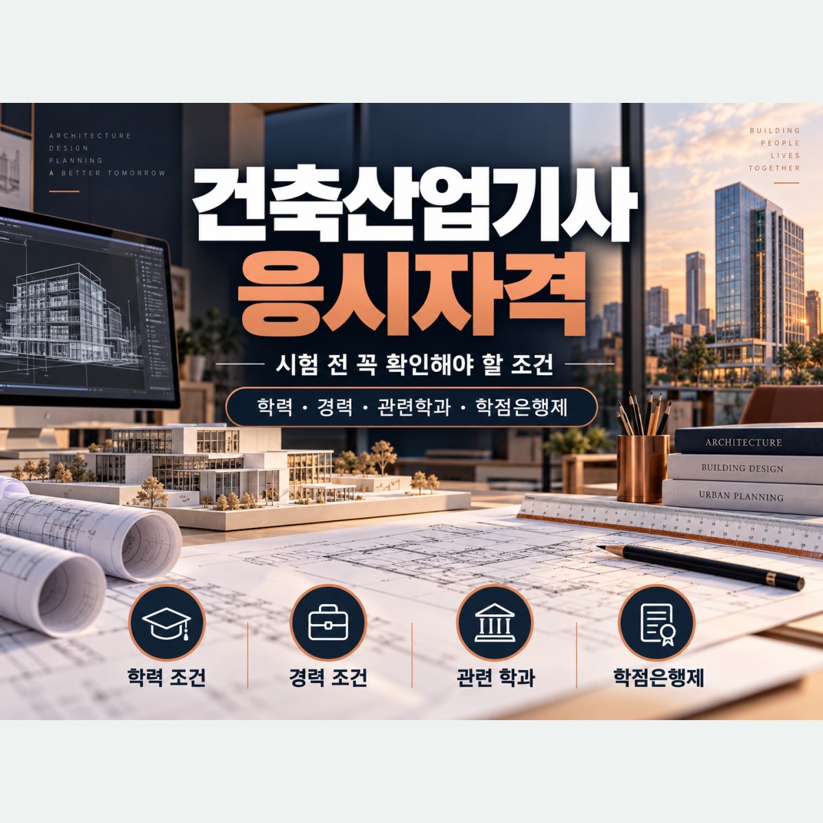 건축산업기사 응시자격, 비슷한 전공명이라도 확인이 필요한 이유