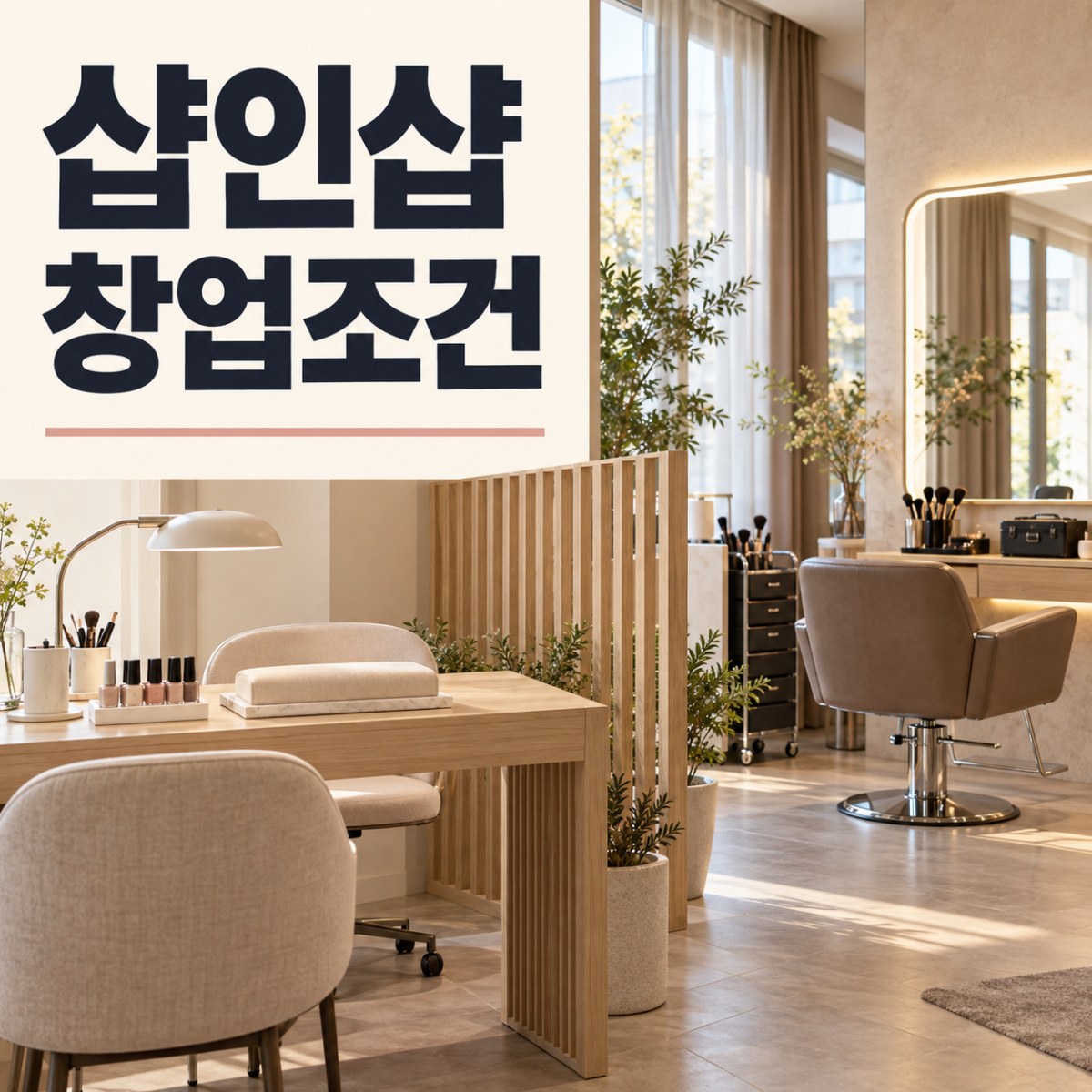 샵인샵 창업조건, 온라인으로 준비하는 방법