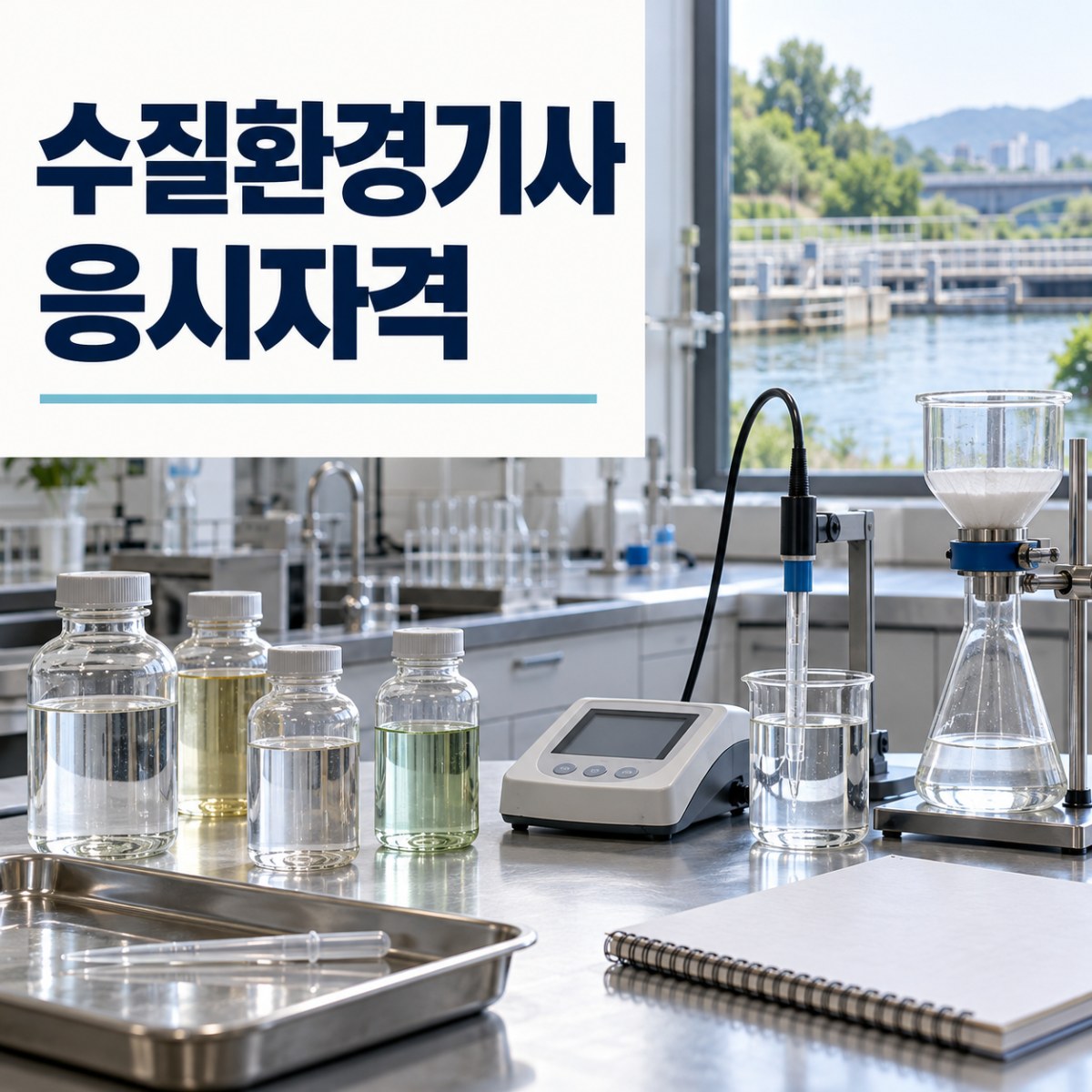 수질환경기사 응시자격 비전공자라면 어떻게 준비할까?