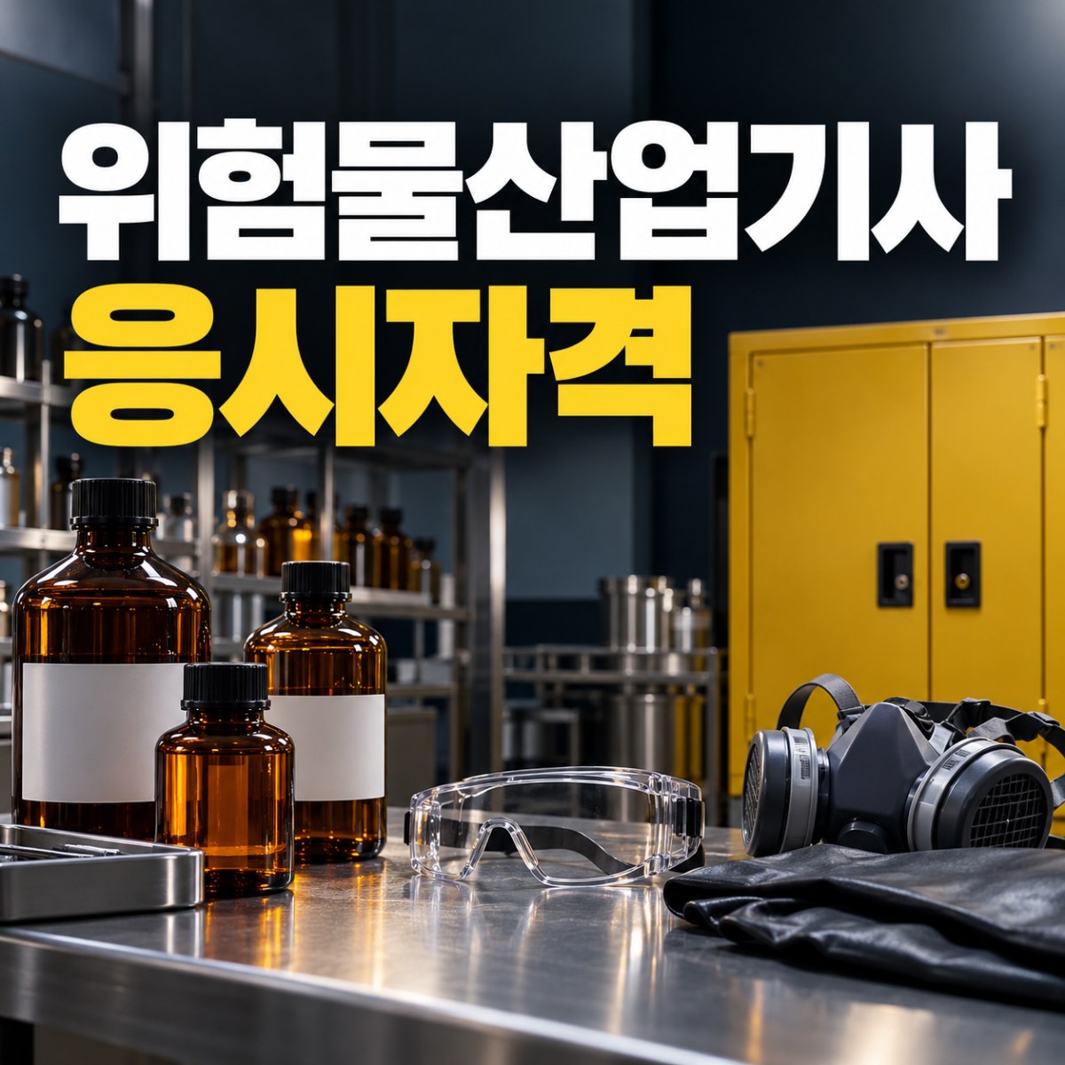 위험물산업기사 자격조건 고졸·무경력이라면?