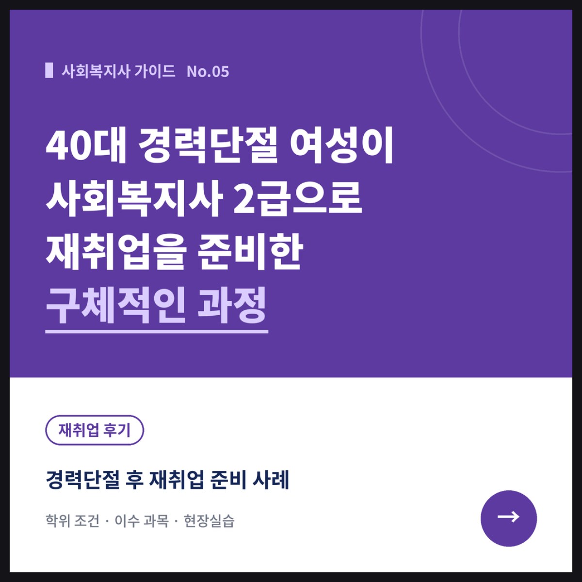 40대 경력단절 여성이 사회복지사 2급으로 재취업을 준비한 구체적인 과정