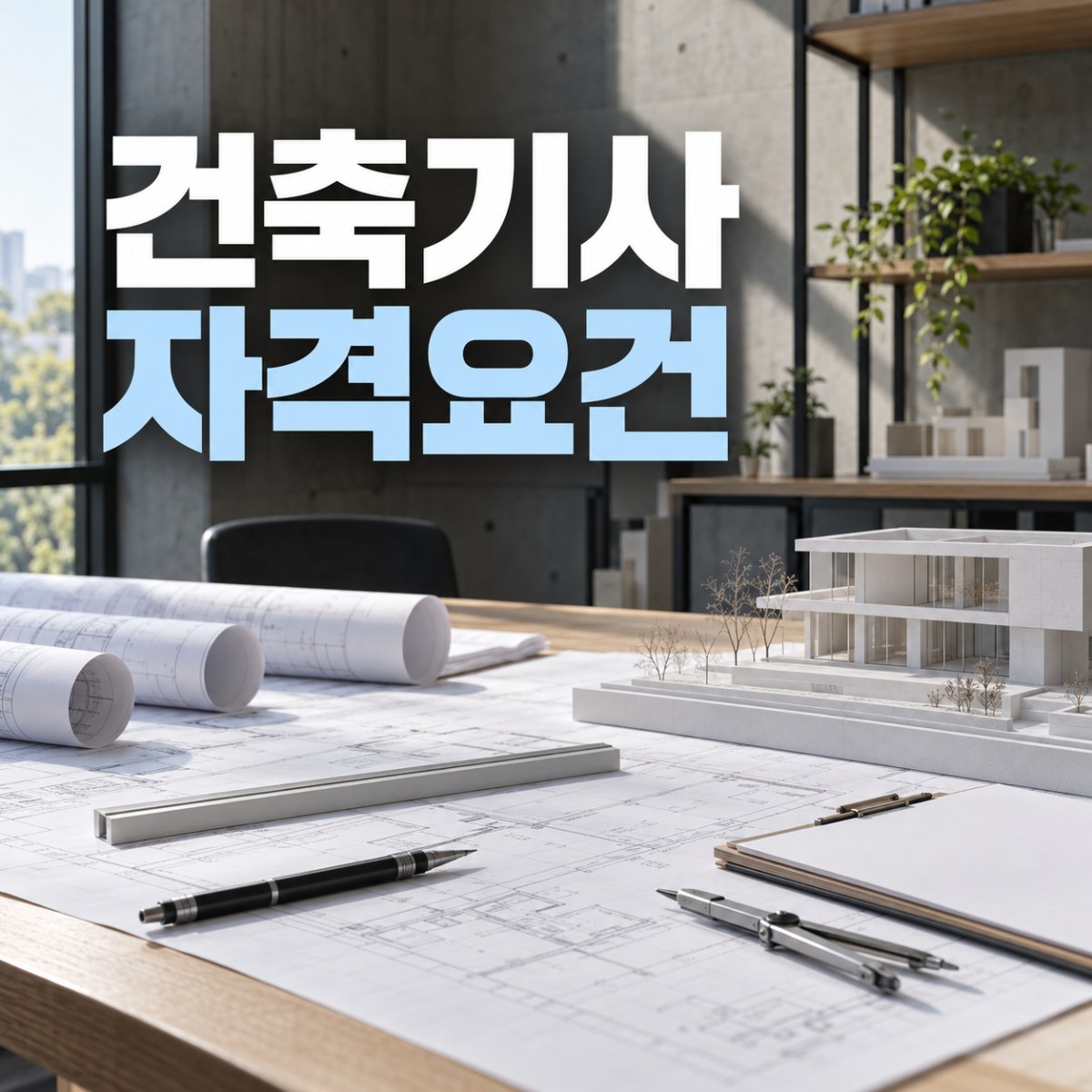 건축기사 자격요건 비전공자도 시험 볼 수 있을까요?