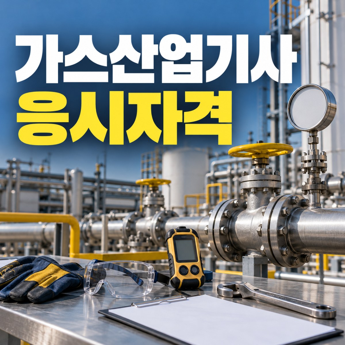 가스산업기사 응시자격 대학 안 가고 준비할 수 있을까?