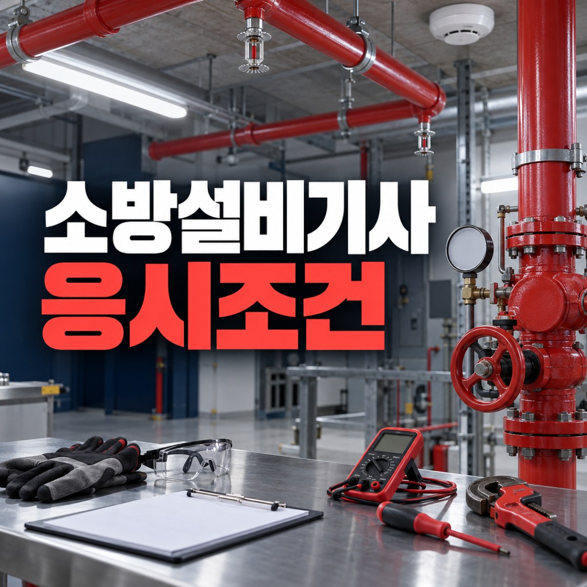 소방설비기사 응시조건 비전공자가 준비하는 방법