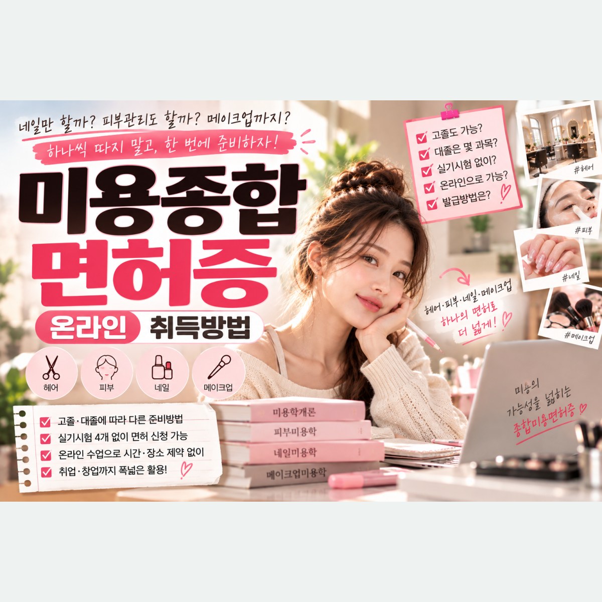 미용종합면허증 온라인 취득조건, 고졸·대졸 발급방법이 다른 이유