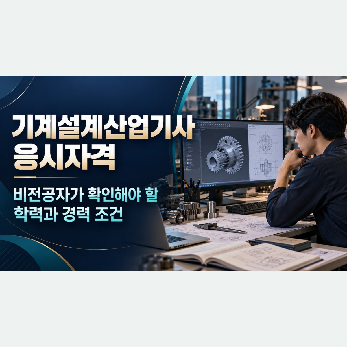 기계설계산업기사 응시자격, 비전공자가 확인해야 할 학력과 경력 조건