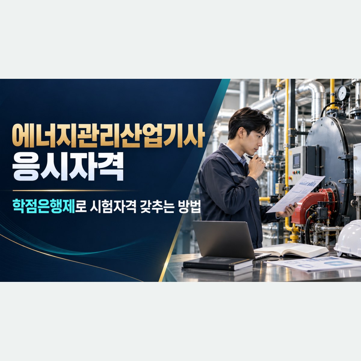 에너지관리산업기사 응시자격, 학점은행제로 시험자격 갖추는 방법