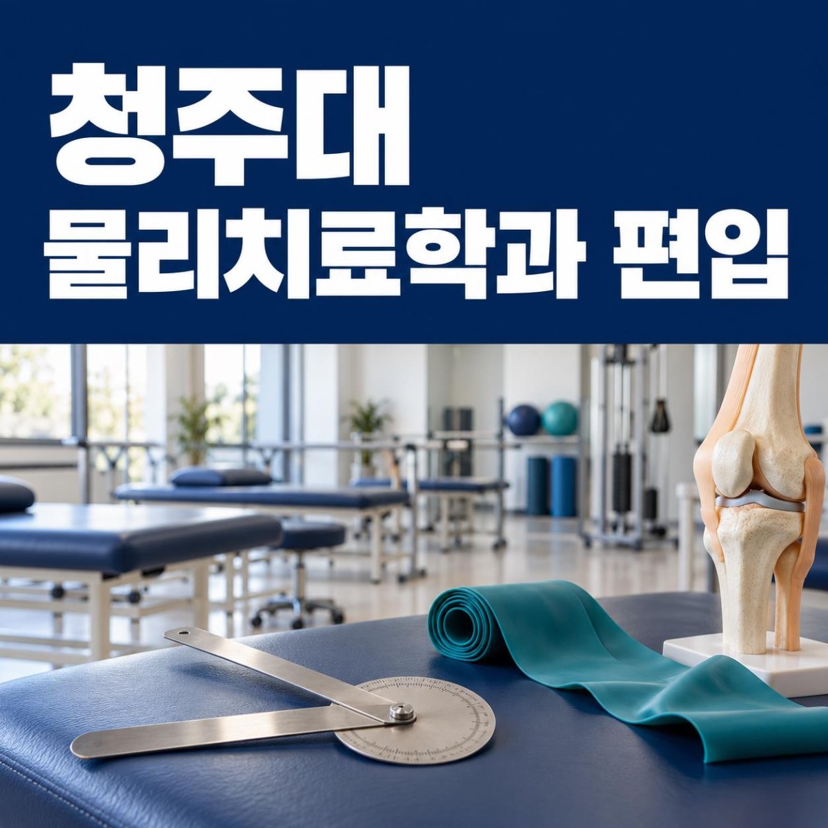 청주대 물리치료학과 편입, 학점은행제 70학점이면 지원 가능할까?