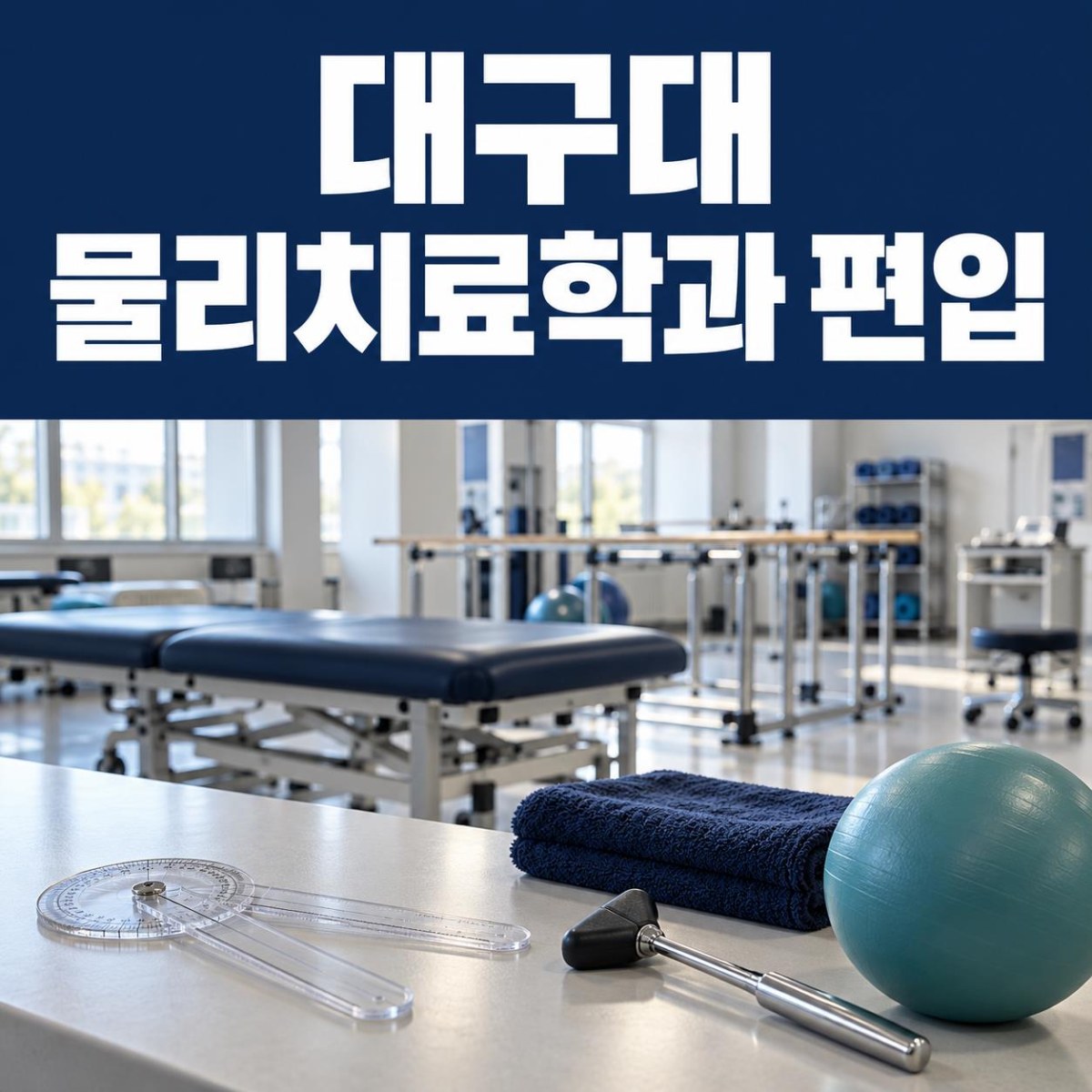 대구대 물리치료학과 편입, 고졸도 학점은행제 70학점이면 가능할까?