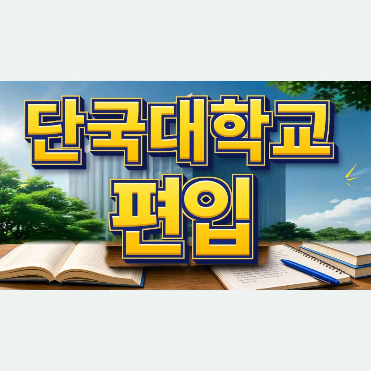 학점은행제로 단국대학교 편입, 죽전·천안 캠퍼스별 지원자격·전형방법·일정 총정리
