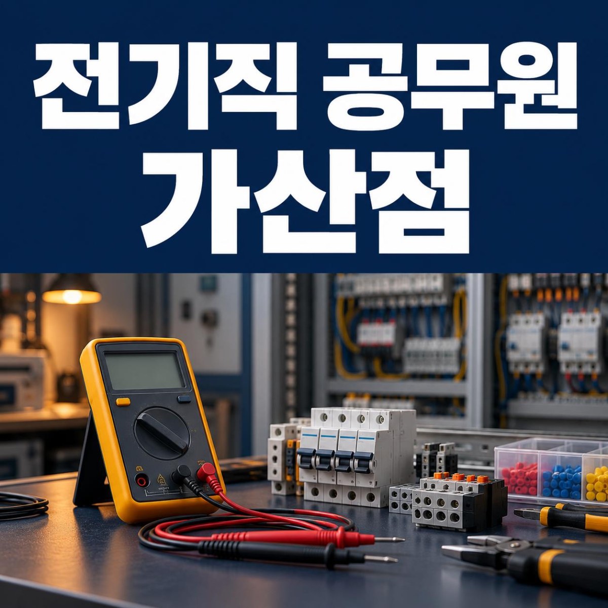 전기직 공무원 가산점, 고졸도 41학점으로 산업기사 준비하는 방법