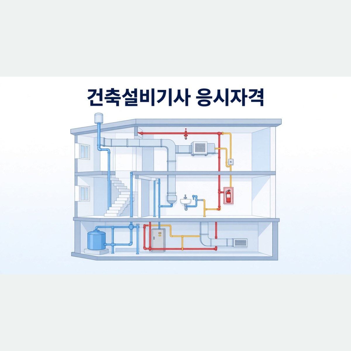 건축설비기사 응시자격, 건물 설비 분야 비전공자는 무엇부터 확인할까?