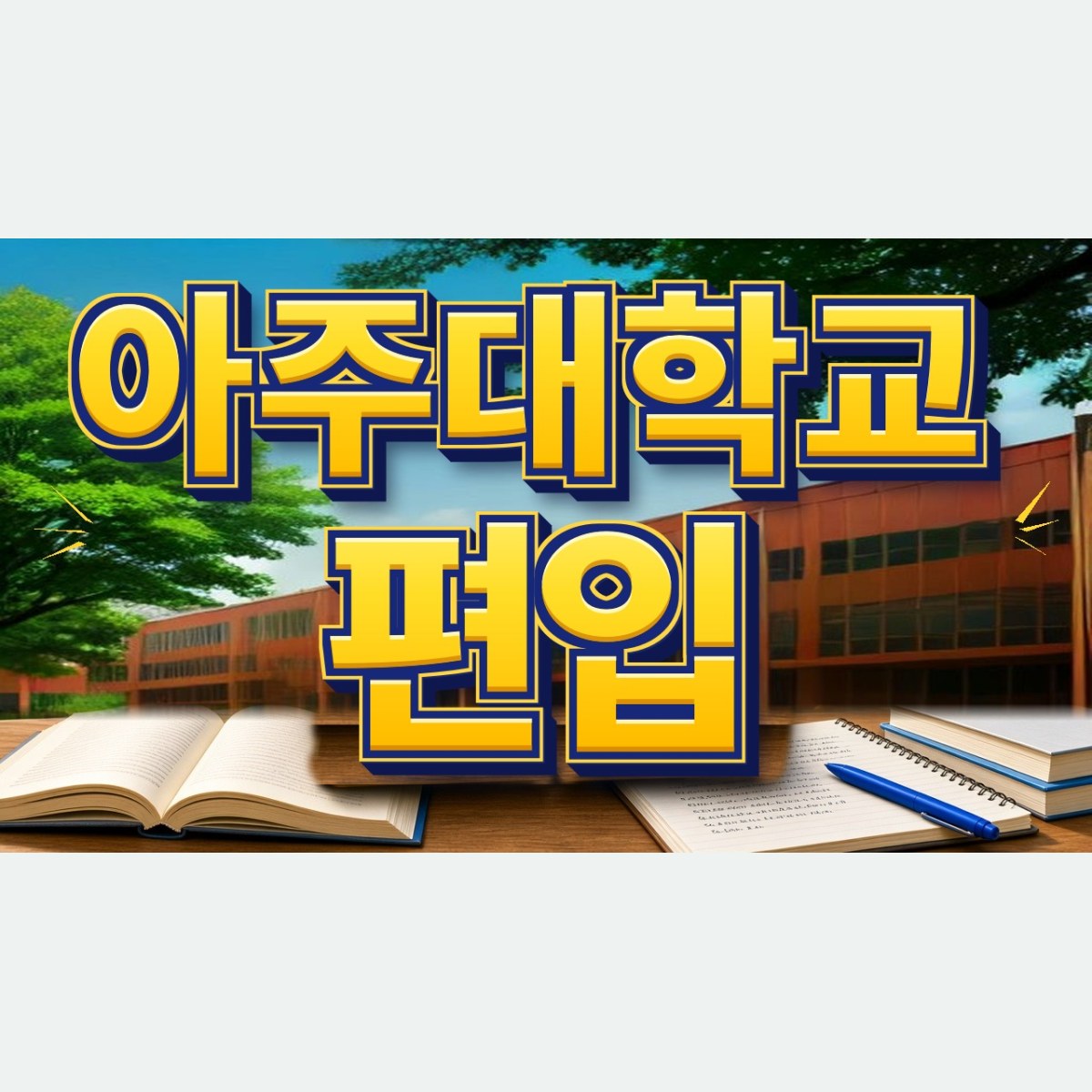 학점은행제로 아주대학교 편입, 70학점 지원자격·수강능력시험 100%·영어 수학 시험·일정 총정리