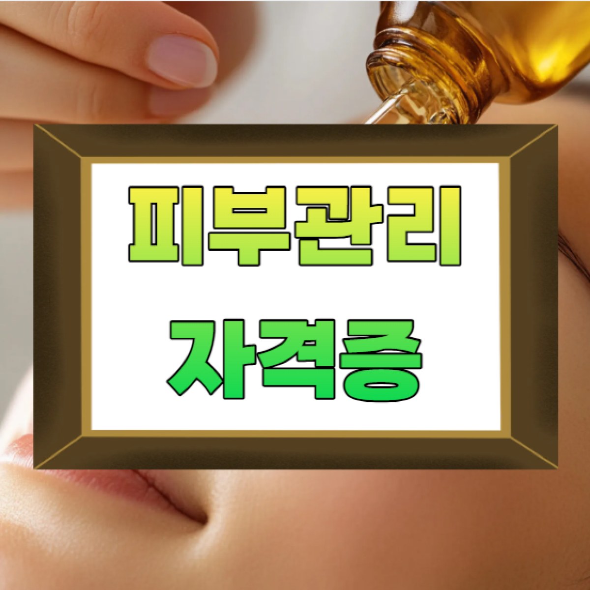 피부관리자격증 취득방법, 피부미용 국가시험과 무시험 면허의 차이