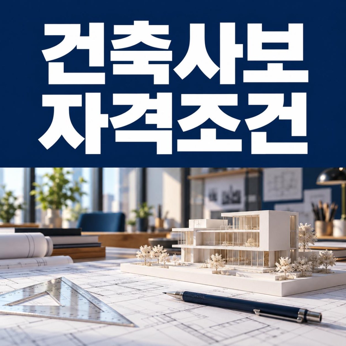 건축사보 자격조건, 학점은행제 건축공학 학사로 준비하는 방법