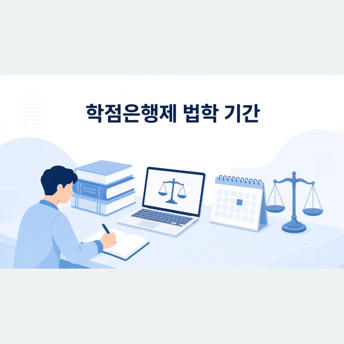 학점은행제 법학 기간, 로스쿨 지원 일정에서 거꾸로 계산하기