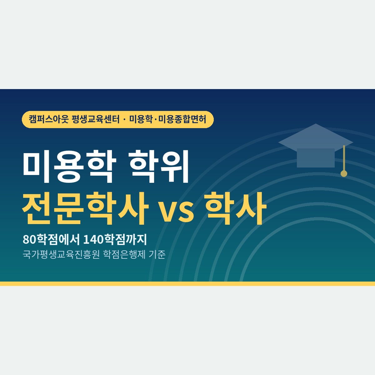 전문학사에서 멈출까, 학사까지 갈까? 미용학 학위를 두 단계로 나눠 결정하는 법