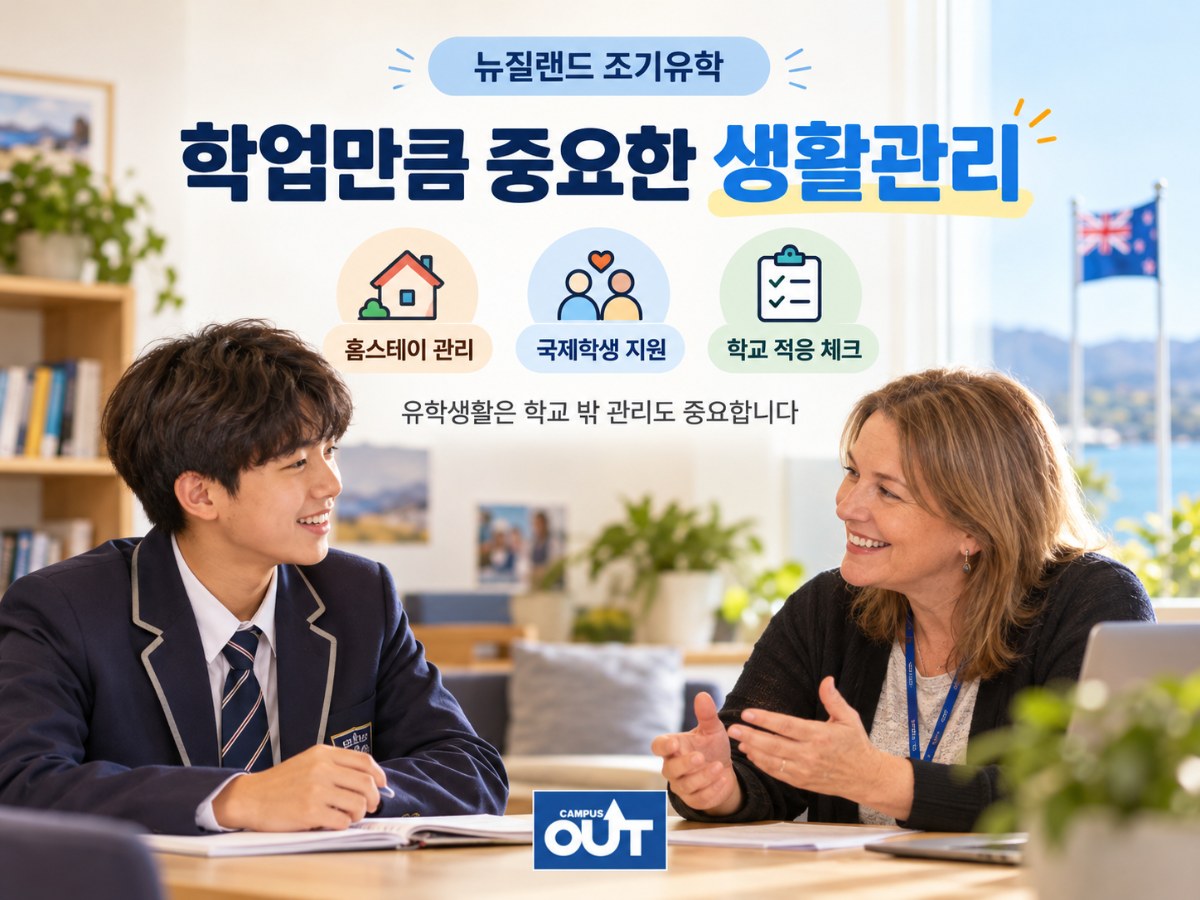유학, 보내기만하고 끝이 아닙니다